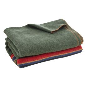 VEVOR Wool Camping Blanket, Large Warm Stadium Blanket, Waterproof & Windproof, Flame Retardant, Great for Outdoors, Picnics, Hiking, Sports Even